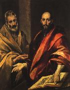 El Greco Apostles Peter and Paul oil painting picture wholesale